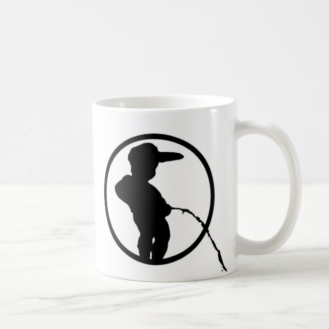 Manneke Pis Coffee Mug (Right)