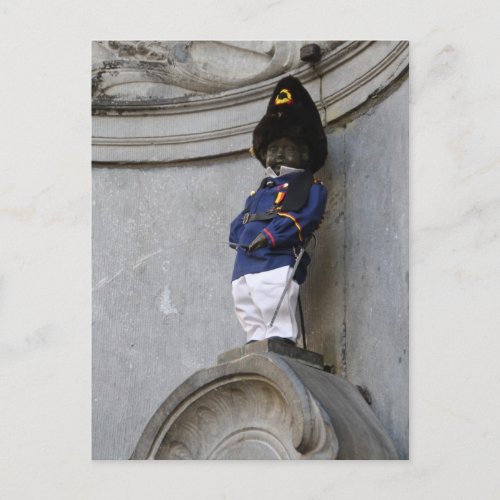 Manneken Pis Postcard