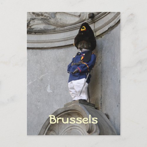 Manneken Pis Postcard