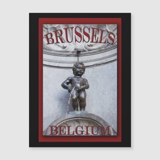 Mannekin Pis in Brussels (Front)