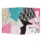 Mannequin and Fabrics Sewing Binder