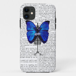 Mannequin Blue Butterfly iPhone 11 Case