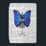 Mannequin Blue Butterfly iPad Mini Cover<br><div class="desc">Fashion & Figurative</div>