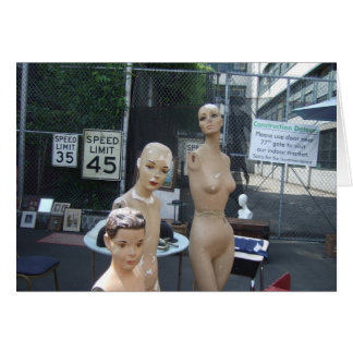 Mannequin Family 5x7 Cards