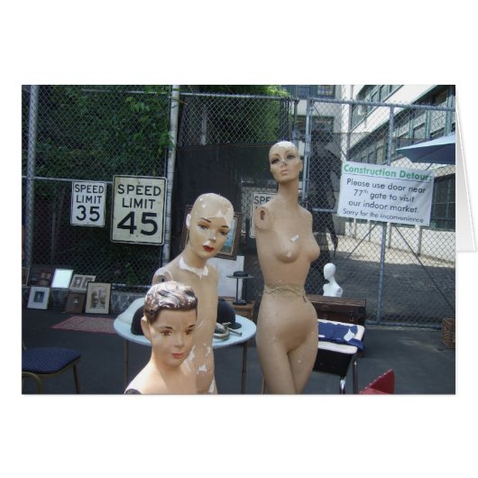 Mannequin Family 5x7 Cards (Front Horizontal)