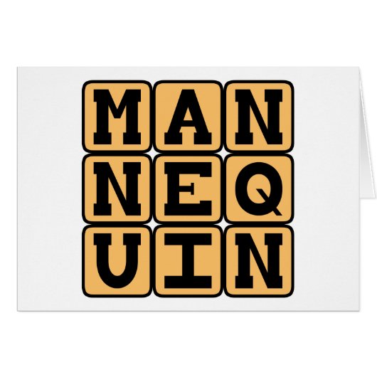 Mannequin, Fashion Dummy (Front Horizontal)