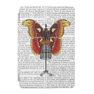 Mannequin Red And Yellow Butterfly iPad Mini Cover