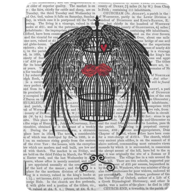 Mannequin With Black Wings iPad Air Cover (Front)