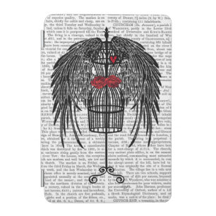 Mannequin With Black Wings iPad Mini Cover