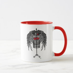 Mannequin With Black Wings Mug