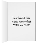 "MANNEQUINS ARE SHOCKED THAT YOU ARE "40!" (Inside (Right))