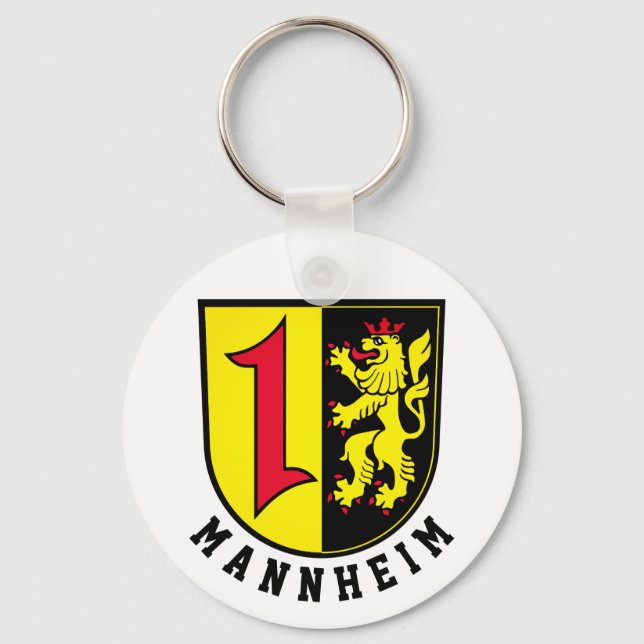 Mannheim coat of Arms Keychain (Front)