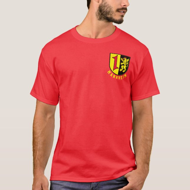 Mannheim coat of Arms T-Shirt (Front)