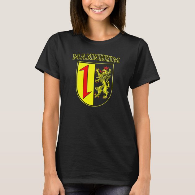 Mannheim Germany Wappen/Crest T-Shirt | Zazzle