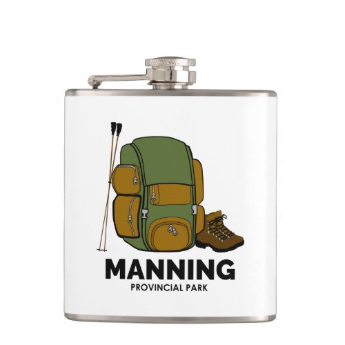 Manning Provincial Park Backpack Flask