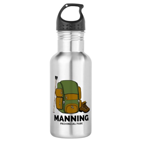 Manning Provincial Park Backpack Stainless Steel Water Bottle