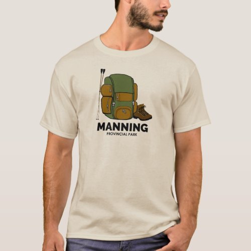Manning Provincial Park Backpack T_Shirt