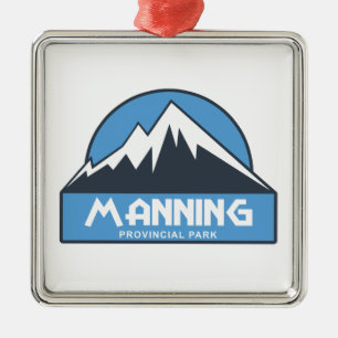 Manning Provincial Park Metal Ornament