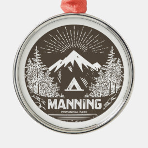 Manning Provincial Park Metal Ornament