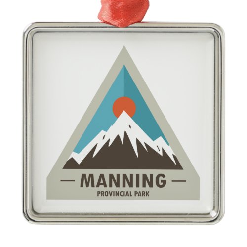 Manning Provincial Park Metal Ornament