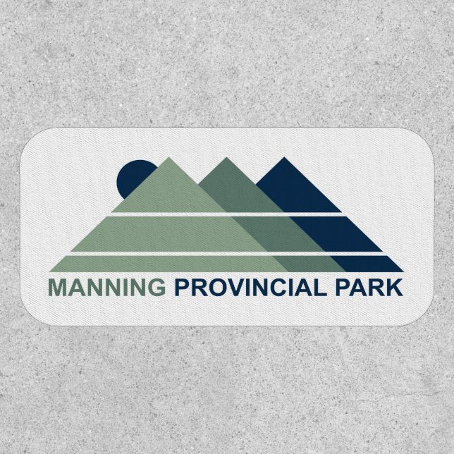 Manning Provincial Park Mountain Sun Patch (Front)