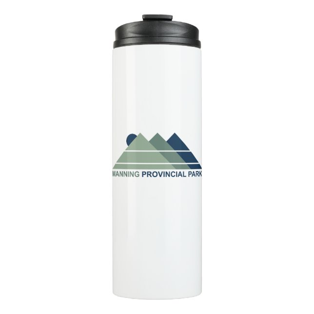 Manning Provincial Park Mountain Sun Thermal Tumbler (Front)