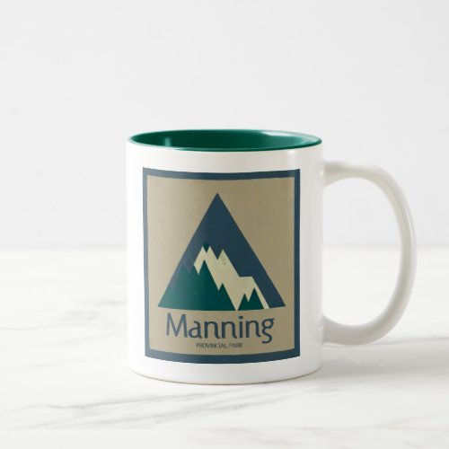 Manning Provincial Park Rustic Two_Tone Coffee Mug