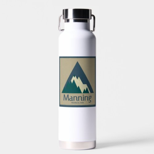 Manning Provincial Park Rustic Water Bottle