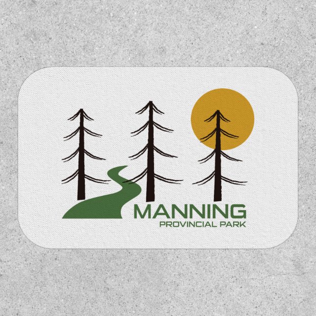 Manning Provincial Park Trail Patch (Front)