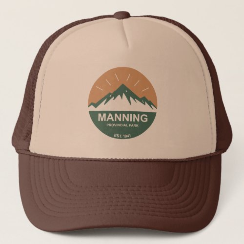 Manning Provincial Park Trucker Hat