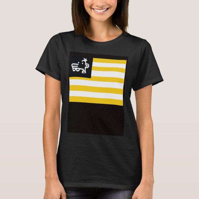 Manny Flag   For Unity Justice and Being Unproblem T-Shirt (Front)