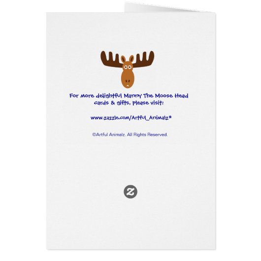Manny The Moose Head_Bar Moosevah_Mooseltov (Back)