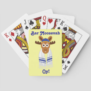 Manny The Moose Head_Bar Moosevah Oy! Poker Cards
