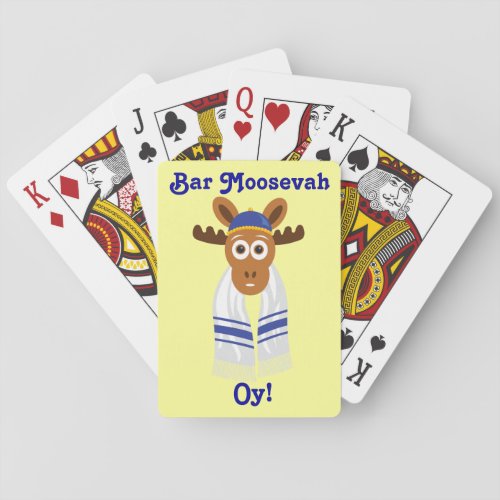 Manny The Moose Head_Bar Moosevah Oy Poker Cards