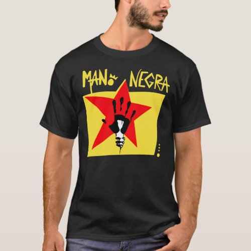 Mano Negra Cool Vintage For Men Vintage Retro Styl T_Shirt
