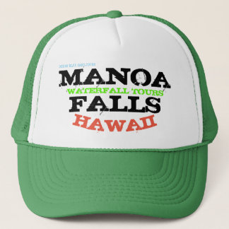 MANOA VALLEY WATERFALLS TOUR TRUCKER HAT