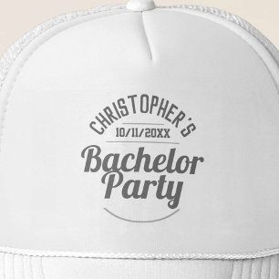 Man's Bachelor Party Trucker Hat