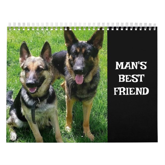 MAN'S BEST FRIEND    CALENDAR (Cover)
