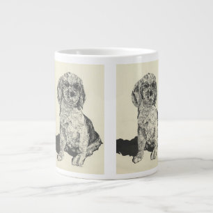 Mans Best Friend Cocker Spaniel Large Coffee Mug