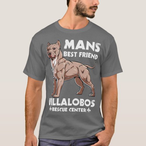 Mans Best Friend Villalobos  T_Shirt
