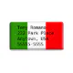 Man's Handsome Italian Address Label Template | Zazzle