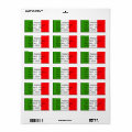 Man's Handsome Italian Address Label Template | Zazzle