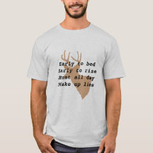 Man's Humorous Deer Hunting T-Shirt