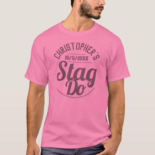 Mans Stag Do T_Shirt
