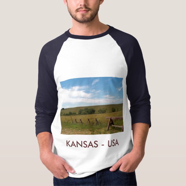 Man's T-Shirt/Kansas T-Shirt (Front)