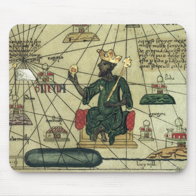 Mansa Musa Kingdom of Mali Mousepad (Front)