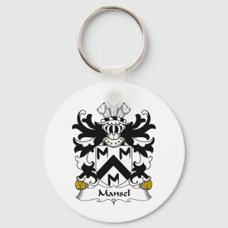 Mansel Family Crest Keychain