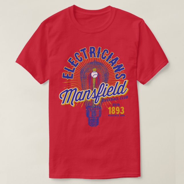 Mansfield Electricians T-Shirt (Design Front)