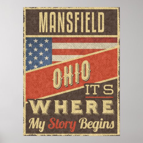 Mansfield Ohio Poster