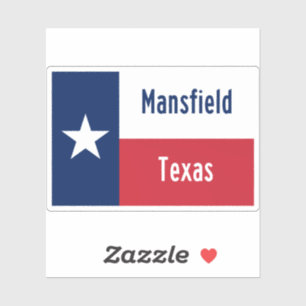 Mansfield Texas Sticker